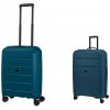 Topmove® Cestovný kufor, petrolejový, 90 l + Príručný kufor, petrolejový, 30 l (800009492)