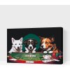 Vymalujsisam.sk Maľovanie podľa čísiel - Psí poker Veľkosť: 40x60cm, Rám: Na plastovej doske