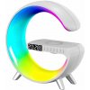 GGV 5093 Multifunkčná RGB Múdra LED nočná lampa s 15W QI nabíjačkou a Bluetooth reproduktorom