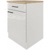 Flex-Well Kuchynská skrinka Lund spodná zásuvka + dvierka 60 x 85 x 57,1 cm