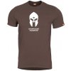 Pentagon krátke tričko Ageron Spartan Helmet, Terra Brown - M