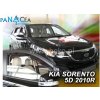 Deflektory - protiprievanové plexi Kia Sorento 5D 2009 - 2015