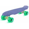 Fun pro Mini Cruiser Skateboard Trickboard PP Board 100kg LED kolieska PU Tvrdosť: 88A (sk_mc_bl_grn)