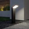 Arcchio LED svetlo na chodník Yolena, 60 cm, antracit, hliník - 9619119