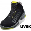 Bezpečnostná členková obuv UVEX S2 SRC 8545 Farba: čierna, Veľkosť: 37