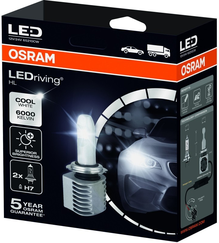Osram LEDriving HL LED H7 PX26d 12V 14W od 74,4 € - Heureka.sk