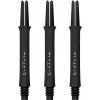 Násadky na šípky L-Style Straight Spin 190 otočné, čierne, krátke, 33mm Dĺžka násadky: 29 mm