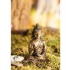Socha Buddha Spasenie mosadz - 8cm / 200g