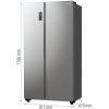 NRR9185DAXL SBS chladnička GORENJE