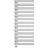 ELÍZ ELIZ EBR 800 NP-W elektrický kúpeľňový radiátor, plochý, biely, IP44, 800 W