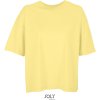 SOL's Collection Tričko Boxy Women, oversize, krátký rukáv, dámské COT25380704104-light yello XL Žlutá světlá