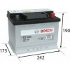 BOSCH S3 56Ah Autobatéria 12V , 480A , 0 092 S30 050
