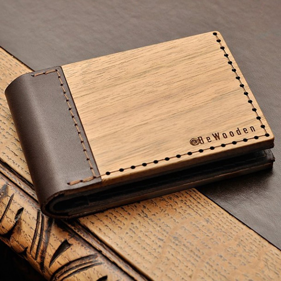 Drevená peňaženka UNICA od BeWooden orechové drevo/koža od 69 € - Heureka.sk