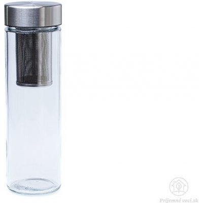 Simax - Sklenená fľaša Pure Aqua so sitkom - 0,5l