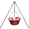 Perfect Cauldron kotlík na guláš meď 20 L 1,2 mm, Perfect Home klasický stojan na kotlíky a panvice 1,2 m