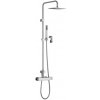 Sprchový systém Paffoni na stenu s pákovou batériou chróm ZCOL607CR