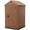Zahradní domek Keter Darwin 4 x 4 hnědý, s podlahou