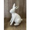 Zajac sediaci glazovaný 24 cm