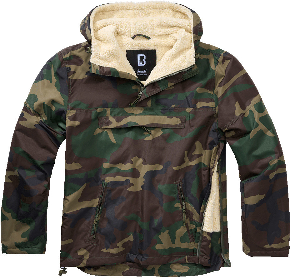 Brandit Windbreaker Sherpa darkcamo