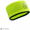 COMPRESSPORT Headband ON/OFF Flash čelenka, Fluo Yellow/Black