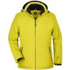 James&Nicholson Dámska zimná bunda JN1053 Yellow L
