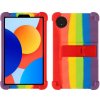 AC mobile Farebné silikónové puzdro pre Xiaomi Redmi Pad SE 8,7“ - so stojanom Barva: Duhová