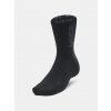 Under Armour Unisexové UA 3-Maker Mid-Crew 3 páry Čierna
