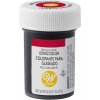 Gélová farba - vianočná červená 28g