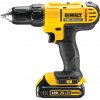 DeWALT DCD771C2 - AKU vŕtačka 18V, 2×AKU 1,3Ah, nabíjačka, kufor