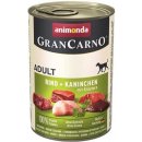 Krmivo pre psa Animonda Gran Carno Adult hovädzie králik a bylinky 0,8 kg