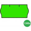 Etikety - 26 x 12 mm, 36 ks, signálna zelená