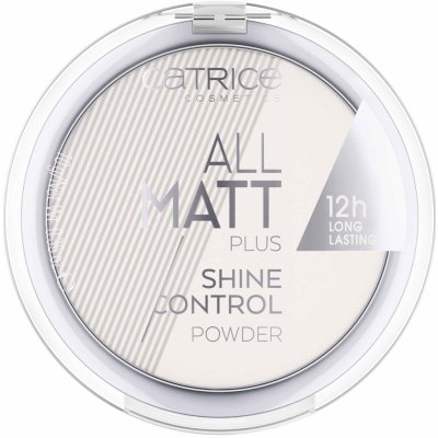 Catrice All Matt Plus Shine Control Powder púder 001 Universal 10 g