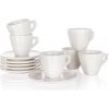 BANQUET - Súprava šálok s podšálkami, 6 ks, 60 ml, ALBA A02882