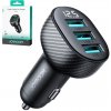 JOYROOM 67760 JOYROOM JR-CCD03 3.4A Nabíjačka do auta 3x USB čierna