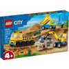 LEGO City 60391 Nákladné auto a žeriav s búracou guľou