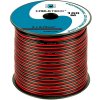 CABLETECH dvojlinka 2 x 0,75mm², čierno-červená, 100m