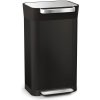 JOSEPH JOSEPH Odpadkový kôš stláčací – kompaktor Titan 30 L Steel 30146, čierny