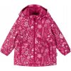 Detská zimná bunda REIMA, PORTIT Ružová,Biela 122