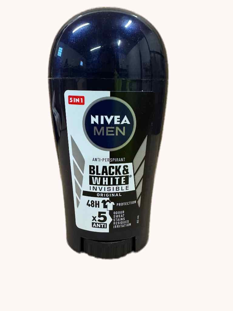 Nivea Men Invisible for Black & White Power deostick 40 ml