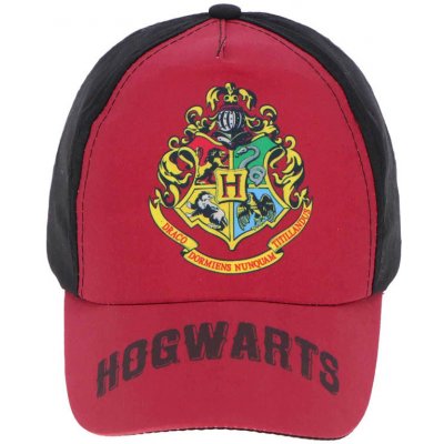 United detska kšiltovka Harry Potter Hogwarts II červeno/čierna