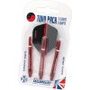 Násadky a letky Harrows Twin Pack Medium Red