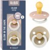 Bibs Colour kaučuk 2ks Blush nočný Vanilla nočný 110243