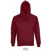 SOĽS Condor Unisex mikina s kapucňou SL03815 Burgundy M