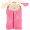 toTs-smarTrike detská osuška s kapucňou zajačik 180102 ružová