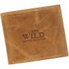 Wild N992-P-CHM RFID hnedá pánska kožená peňaženka 12,2 x 10,5 x 2,5 cm