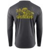 Grundéns tričko King Of The Lakes LS Tech Tee Anchor