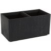 SUPER CENA 936 OBAL KARO ECO REC BETON ČIERNY MATNÝ 80X40XV40CM/72L