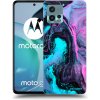 Picasee silikónový čierny obal pre Motorola Moto G72 - Lean 2