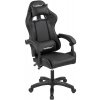 Kancelárske otočné kreslo Raven Gamer čierne