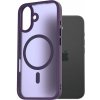AlzaGuard Matte Case Compatible with Magsafe pro iPhone 17 tmavě fialový AGD-PCMM476DU